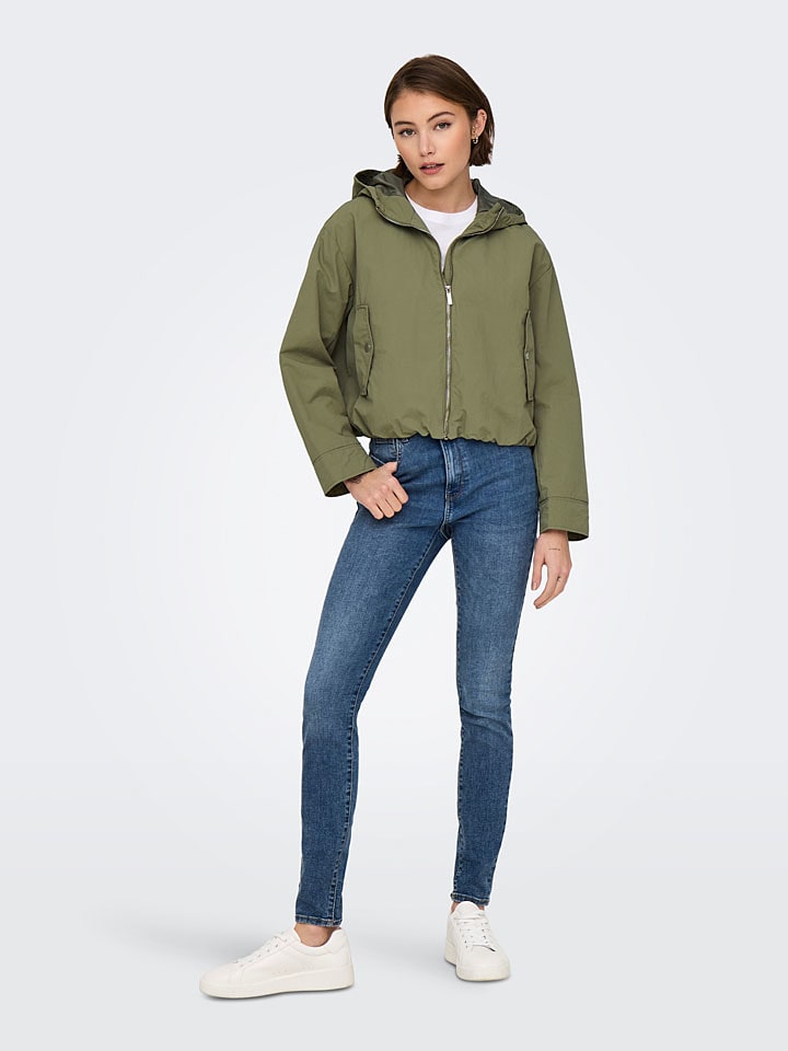 ONLY Übergangsjacke in Khaki günstig kaufen