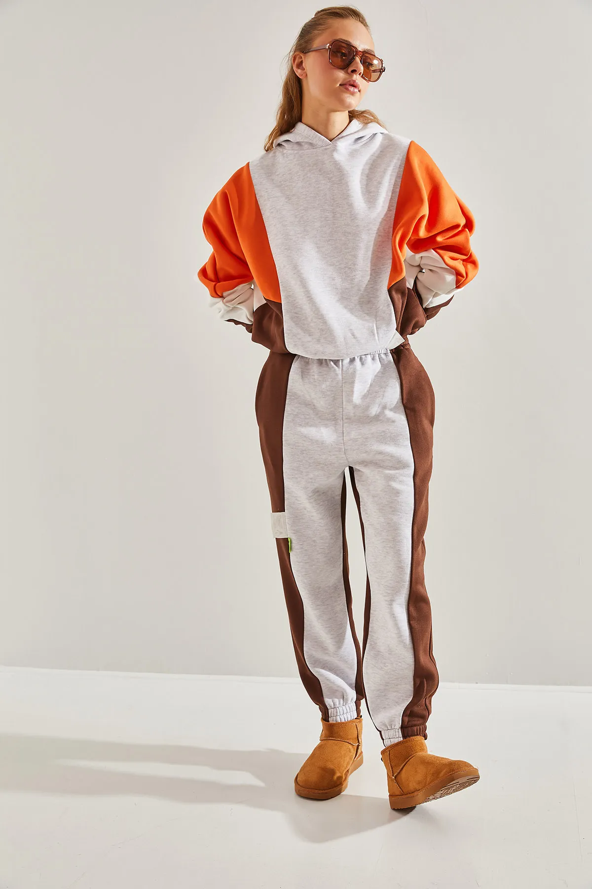 Bianco Lucci  Damen-Set mit dreifädigem Oberteil und Unterteil