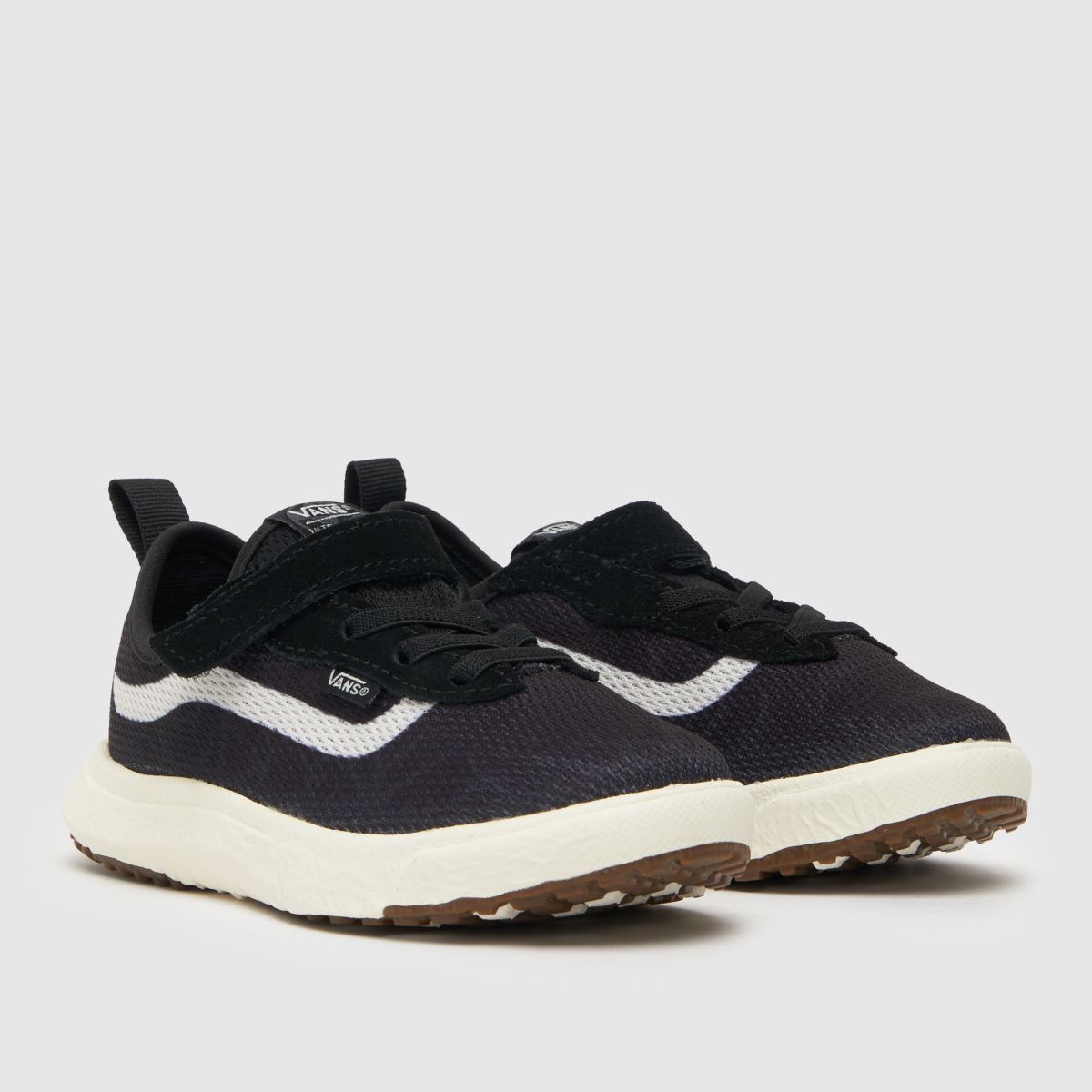 Vans svarta och vita ultrarange vr3 v småbarnsskor