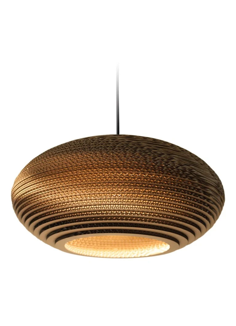 Lampe suspendue Graypants Disc petite taille 31 x 51 cm