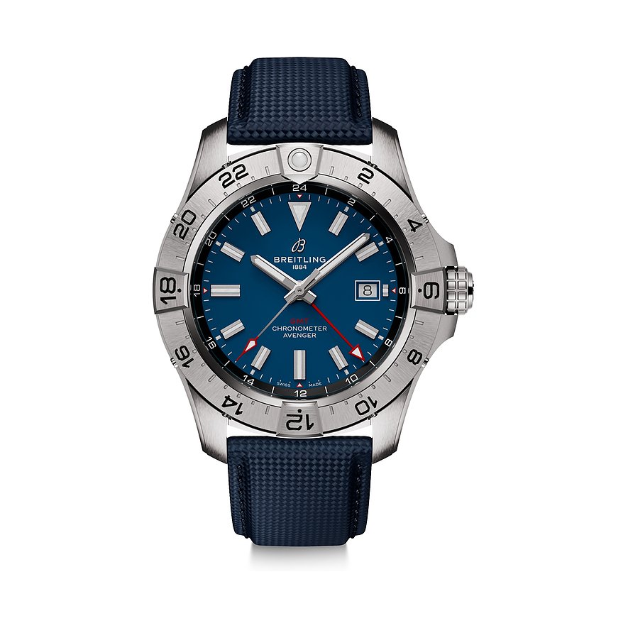 Breitling Herrenuhr Avenger Automatic GMT 44