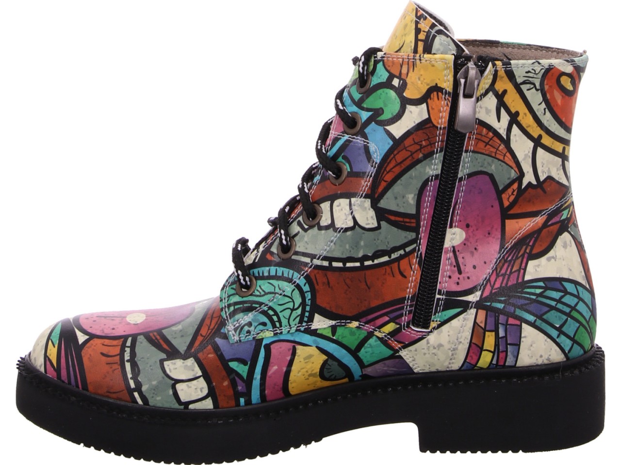 DIVERSE Winterstiefel bunt ZUNGE