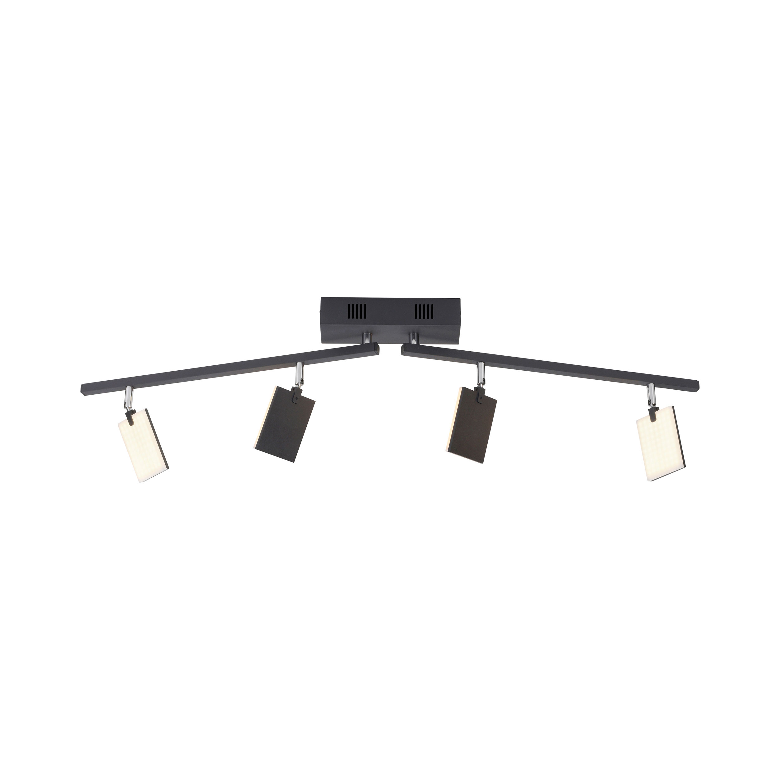 PURELED-Deckenleuchte 4flg