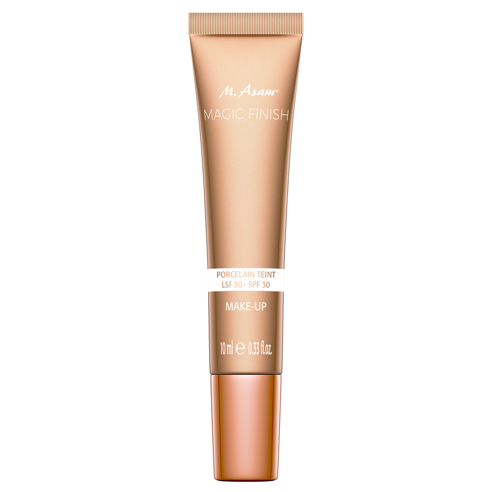 m.asam MAGIC FINISH Fond de teint mousse Porcelain Teint SPF 30 format voyage Fond de teint mousse