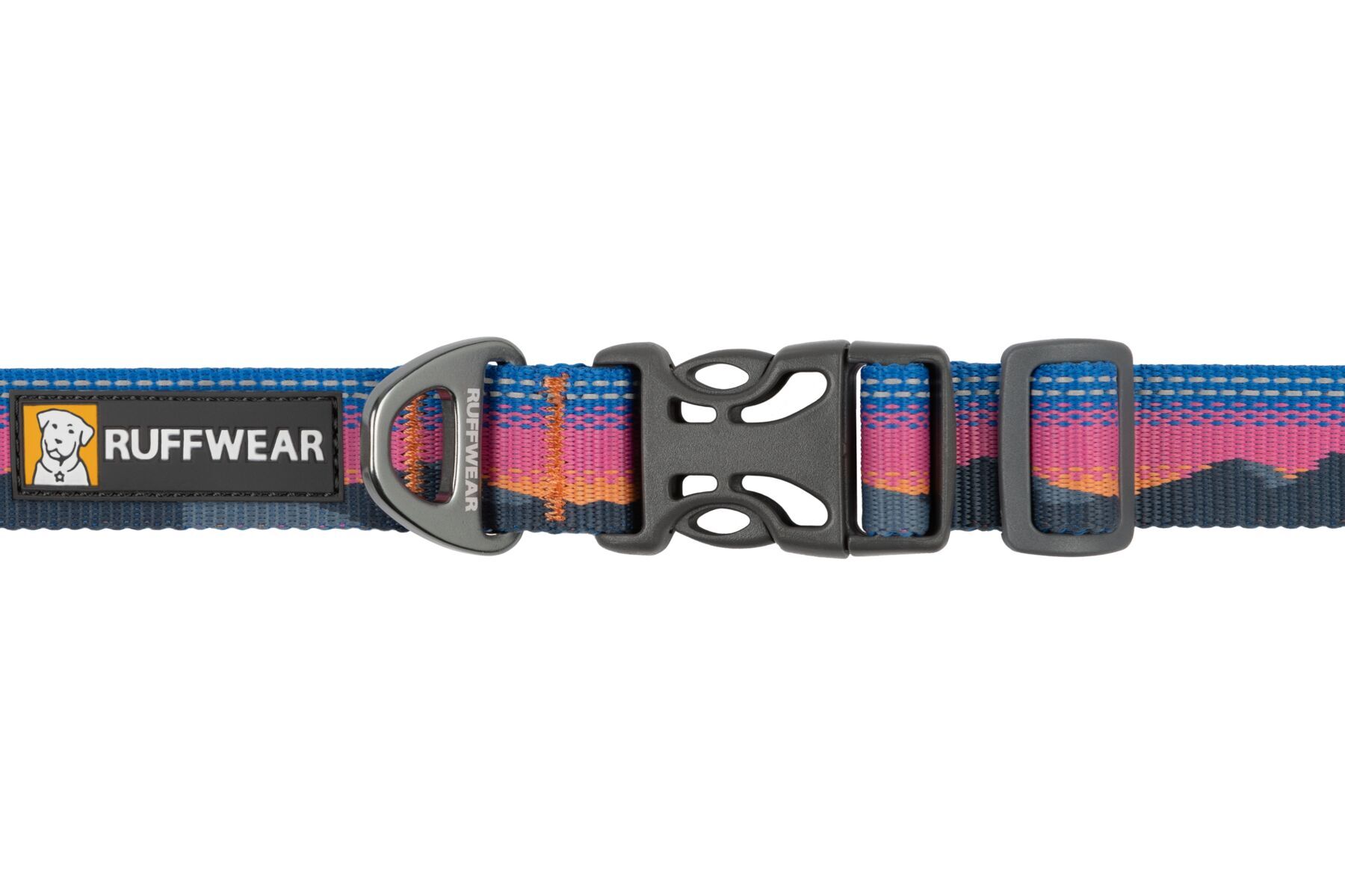 Ruffwear Hundehalsbänder Ruffwear Hundehalsband Crag™ blau/ türkis/ rosa M