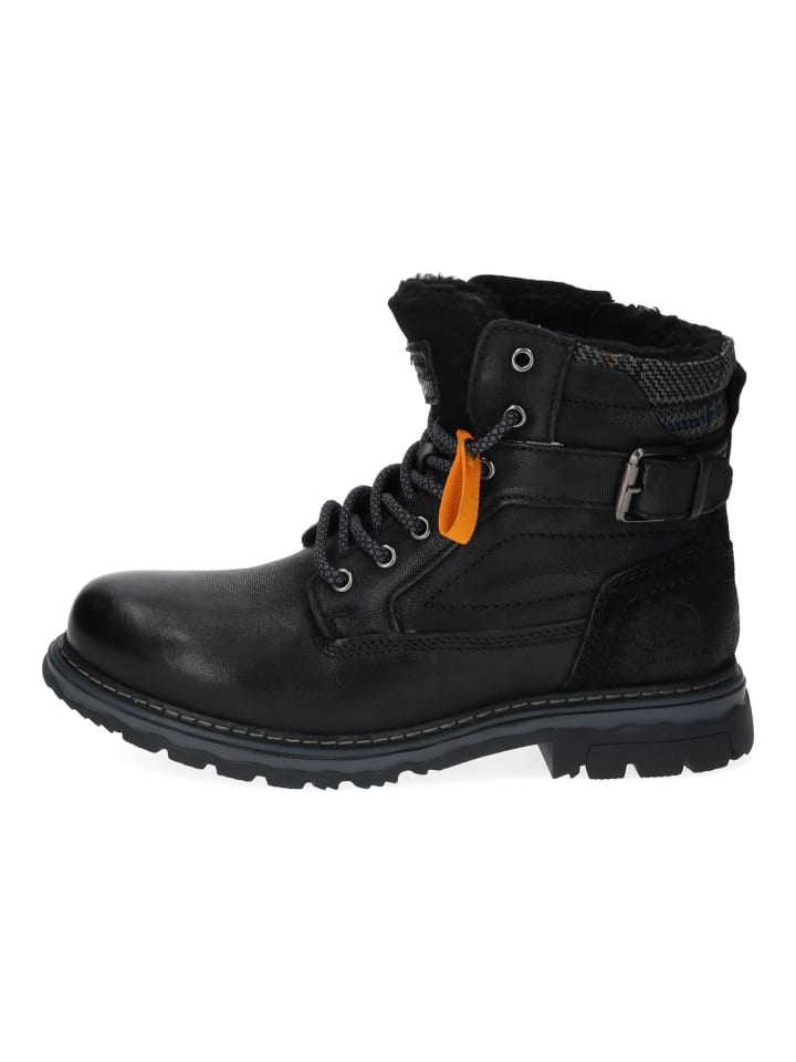 DOCKERS Stiefelette in Schwarz günstig kaufen