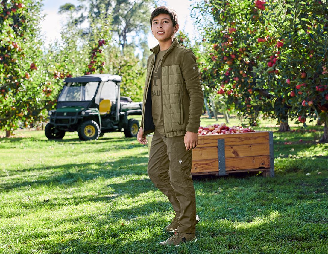 Hybrid Fleecejacke e.s.concrete, Kinder