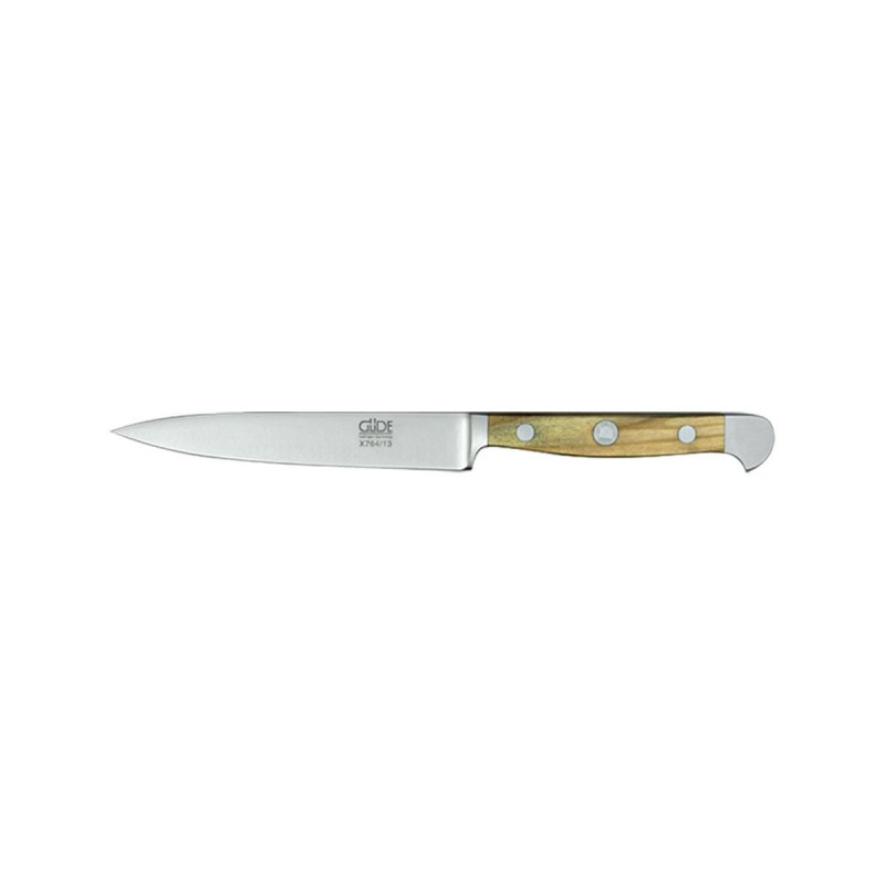 Coltello da cucina spelucchino Güde Alpha Olive 13 cm.