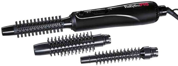 BaByliss Pro Trio 300 Watt Warmluftbürste