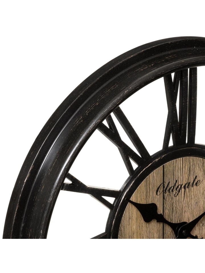 Atmosphera Créateur d'intérieur Wanduhr in schwarz günstig kaufen onesize
