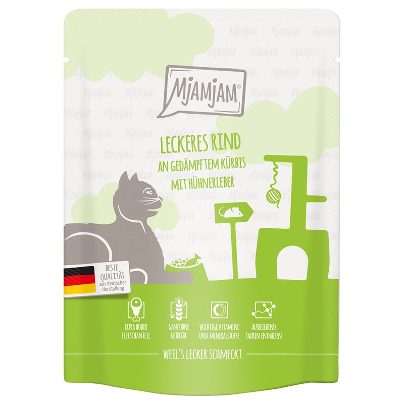 Sparpaket MjAMjAM Quetschie 24 x 300 g zu TOP-Preisen | bitiba %