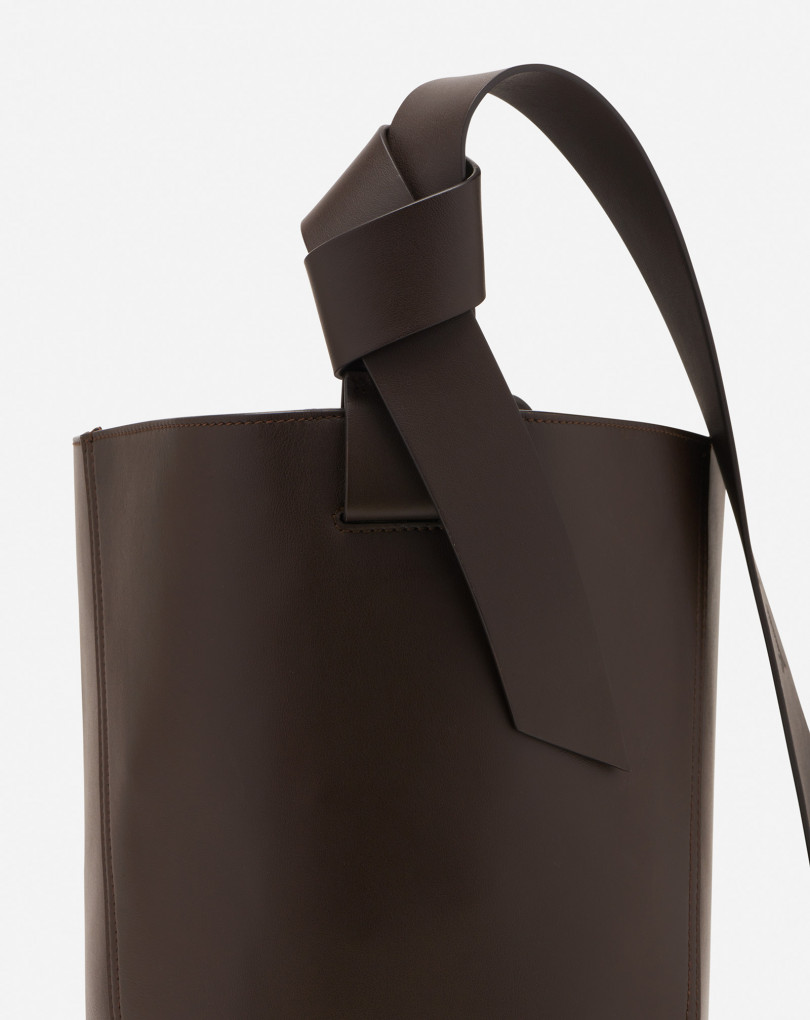 SAC HOBO TIE MM EN CUIR