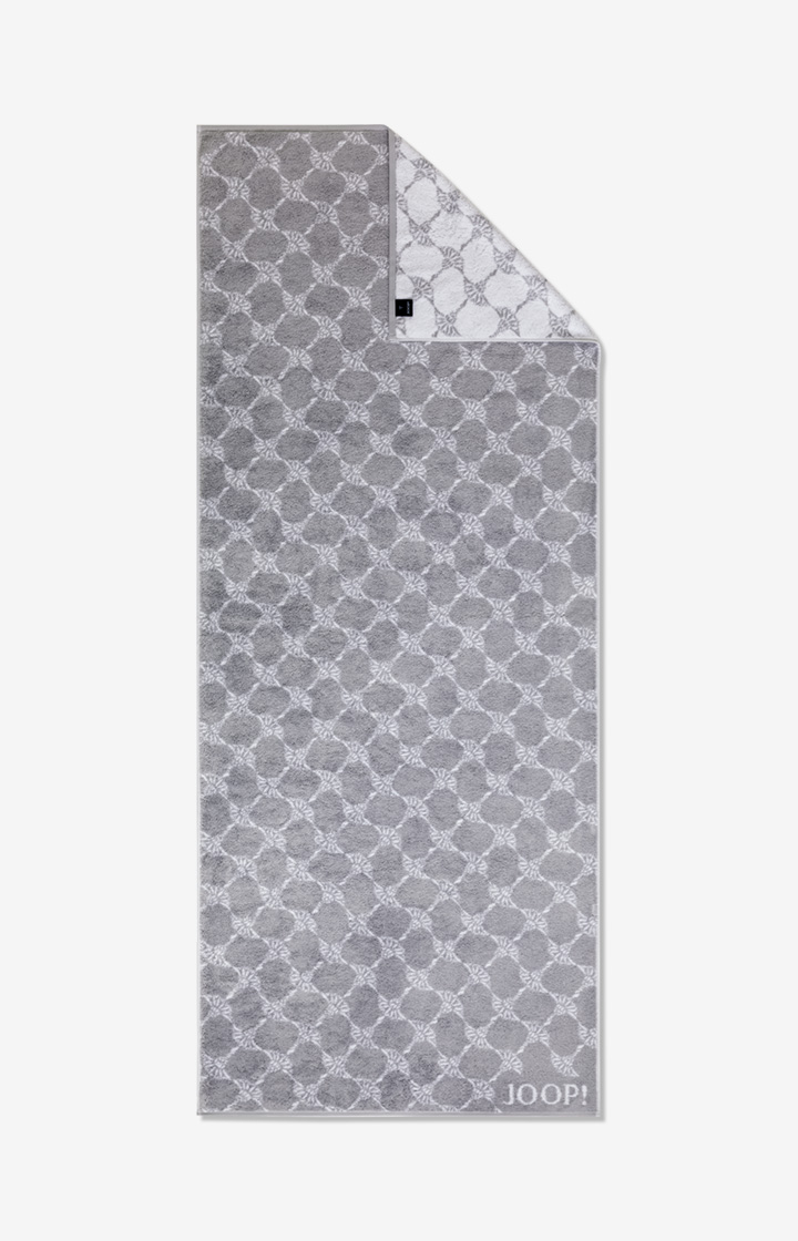 Saunatuch Black/White Cornflower, Silber - im JOOP!