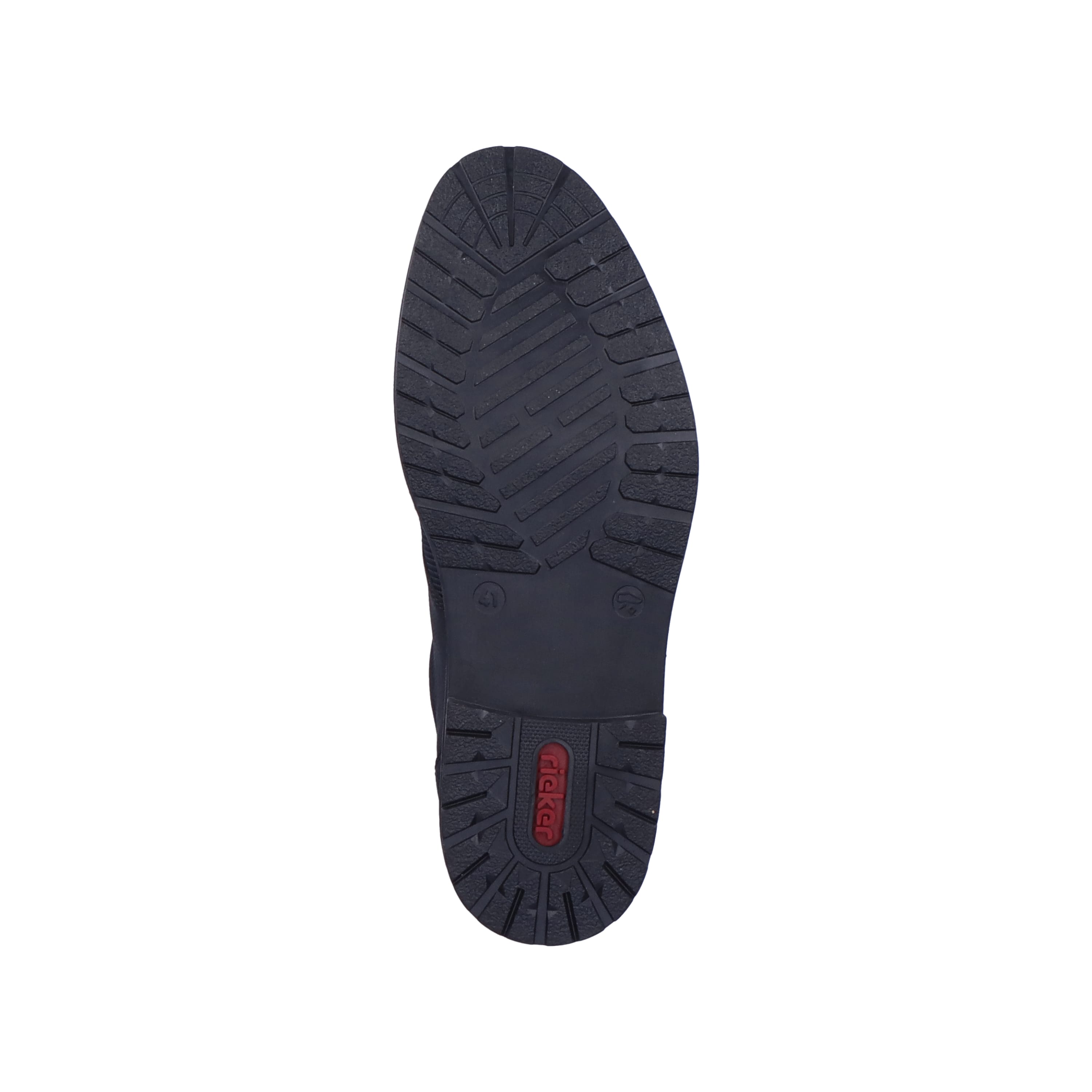 Rieker Herren Schnürschuhe graphitschwarz