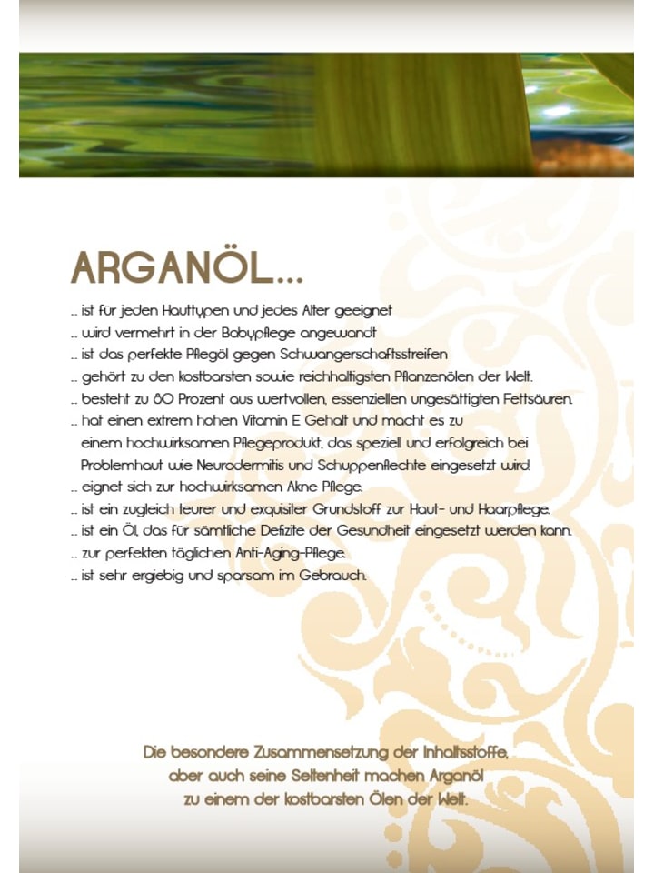 Beauty Nature Cosmetics Arganöl 100ml günstig kaufen onesize