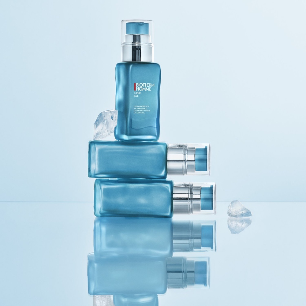 Biotherm T Pur Gel hydratant matifiant visage homme