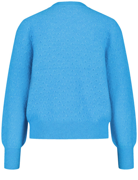 Pullover aus Struktur-Strick