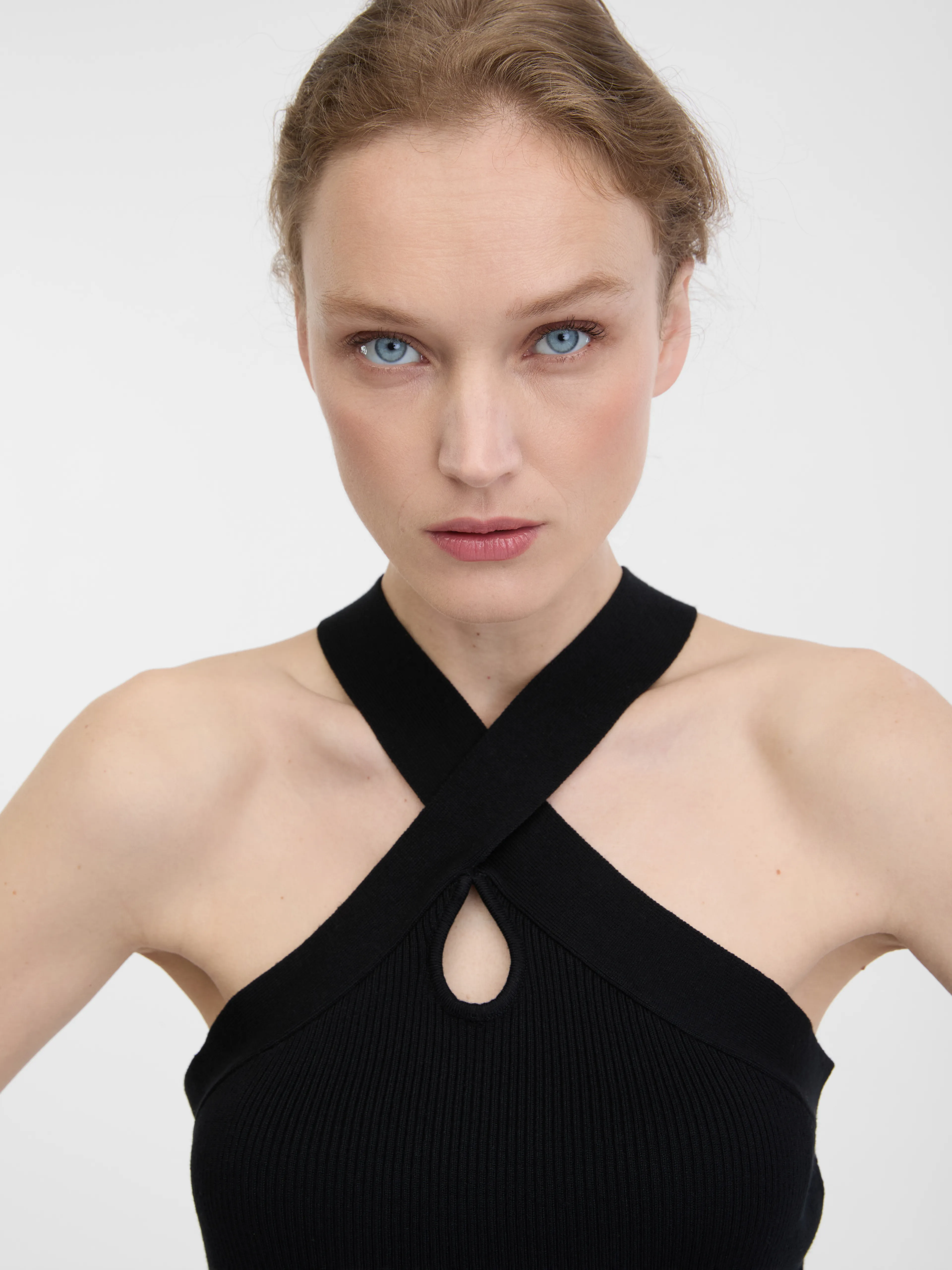 Schwarzes Damen-Tank-Top ORSAY