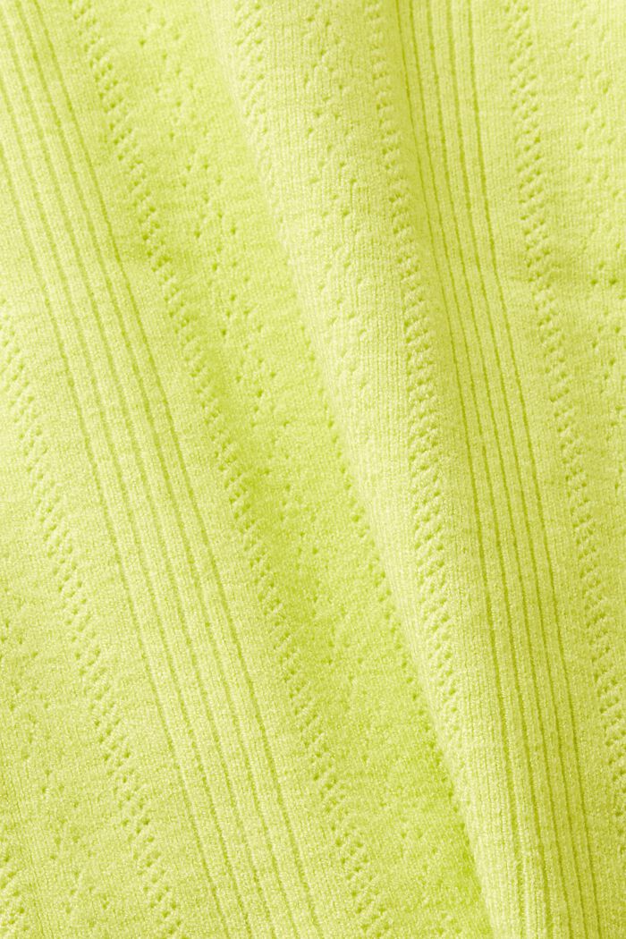 Pullover im Ajour-Stil