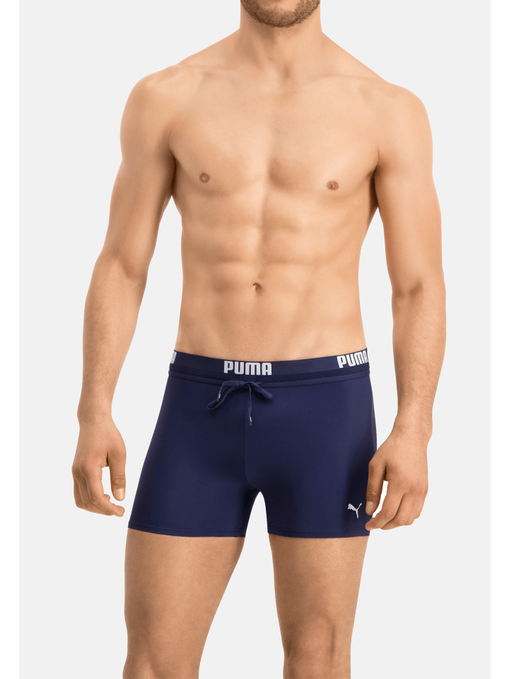 Puma Badehose PUMA SWIM MEN LOGO TRUNK in Navy günstig kaufen