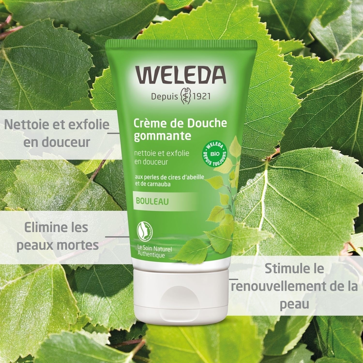 Weleda Birch Exfoliating Shower Cream - 150 ml