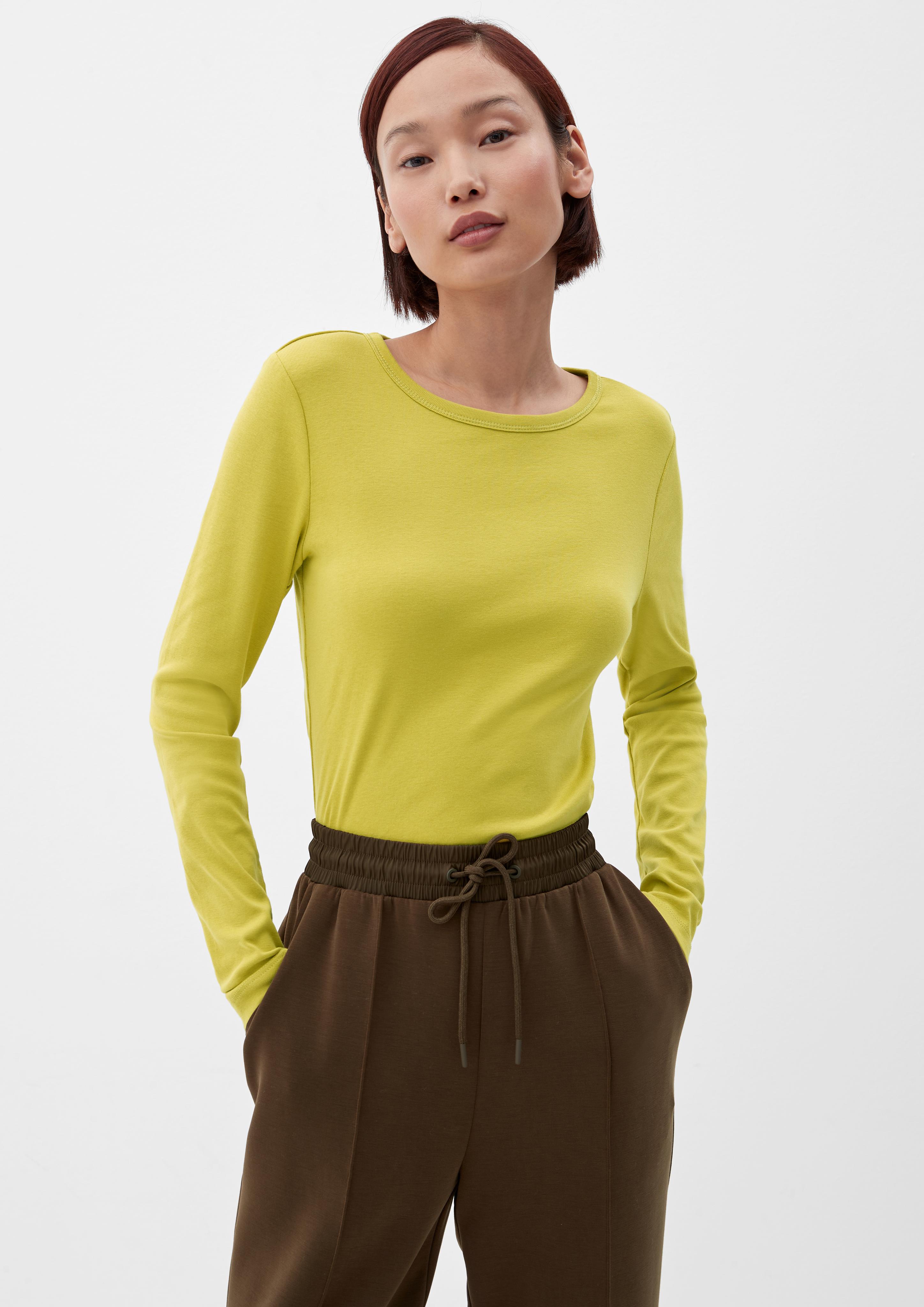 Langarmshirt aus Baumwolljersey  2119775-1491