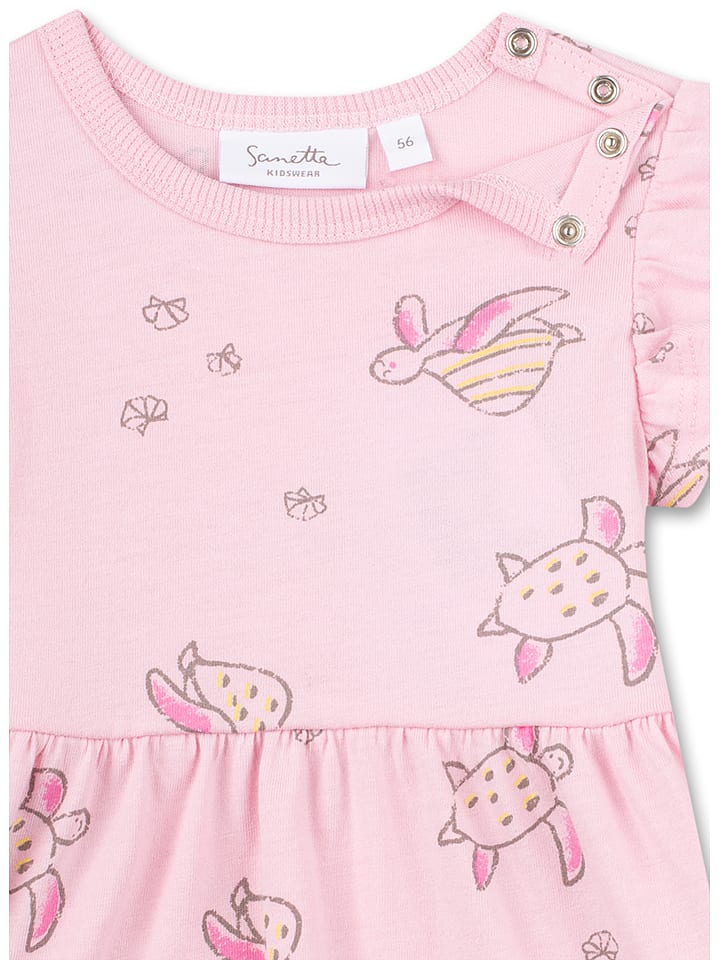 Sanetta Kidswear Kleid in Rosa günstig kaufen