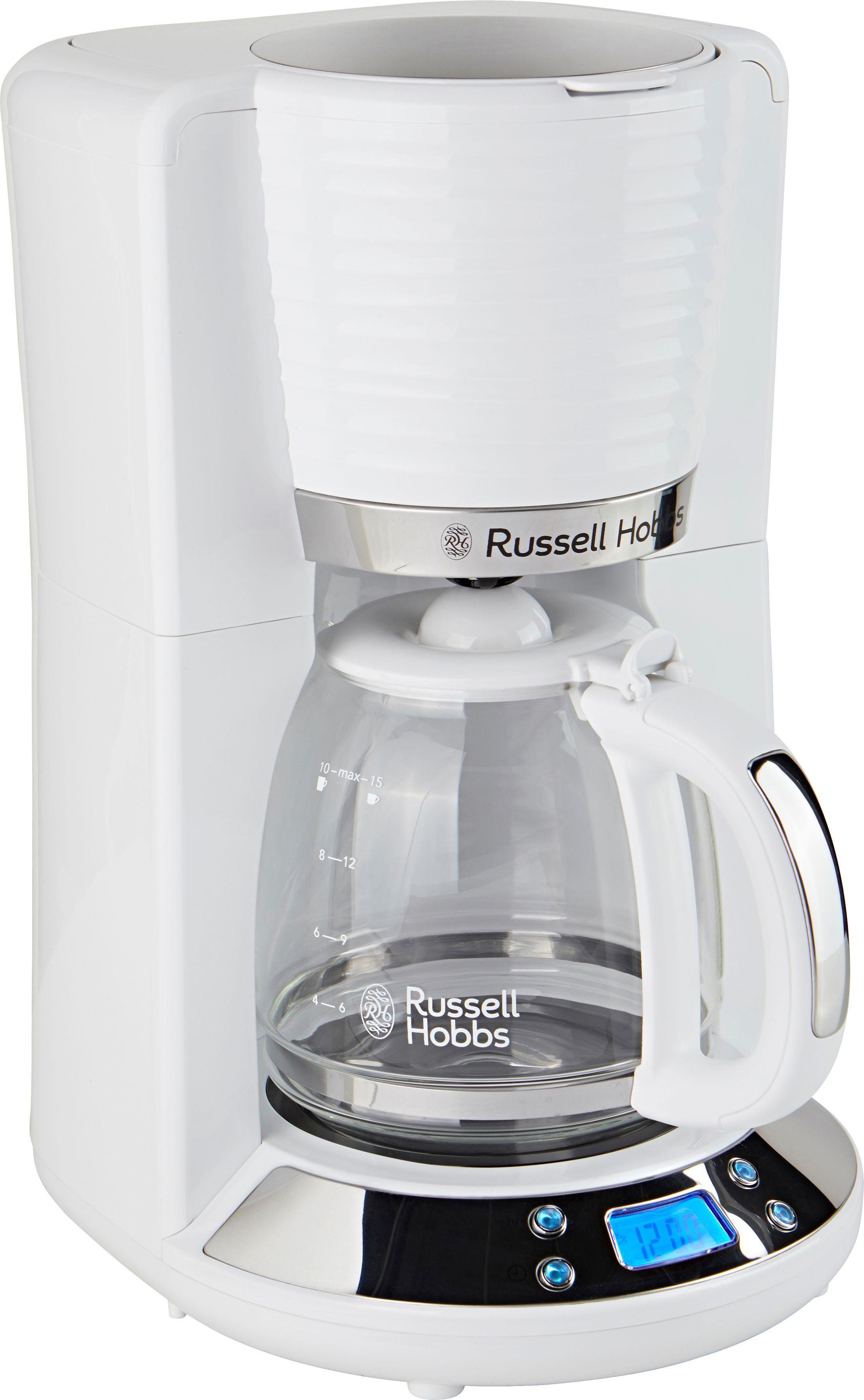 RUSSELL HOBBS Filterkaffeemaschine Inspire 24390-56, 1,25l Kaffeekanne, 1x4, 1100 Watt