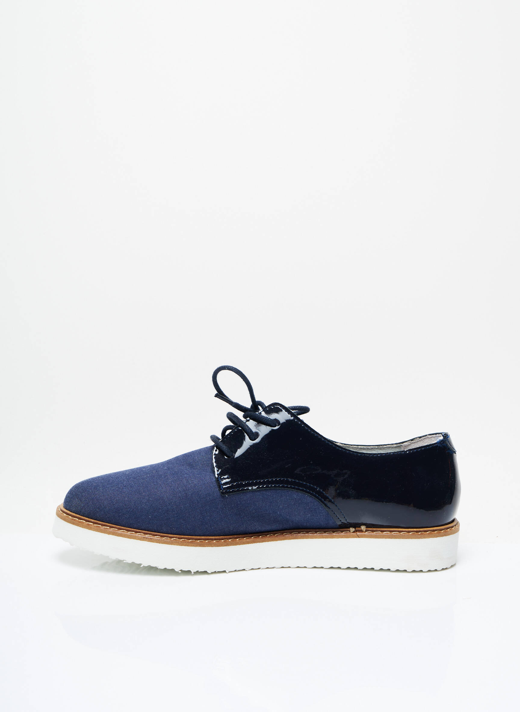Ippon Vintage Derby Femme couleur bleu