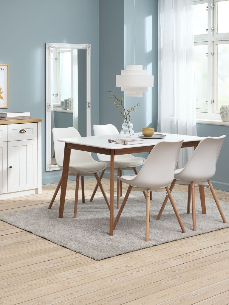 KASTRUP Krzesło do jadalni KASTRUP biały/dąb