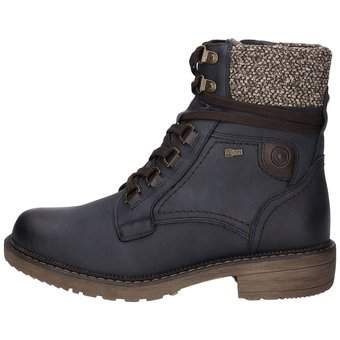 Relife Schnür Boots in blau