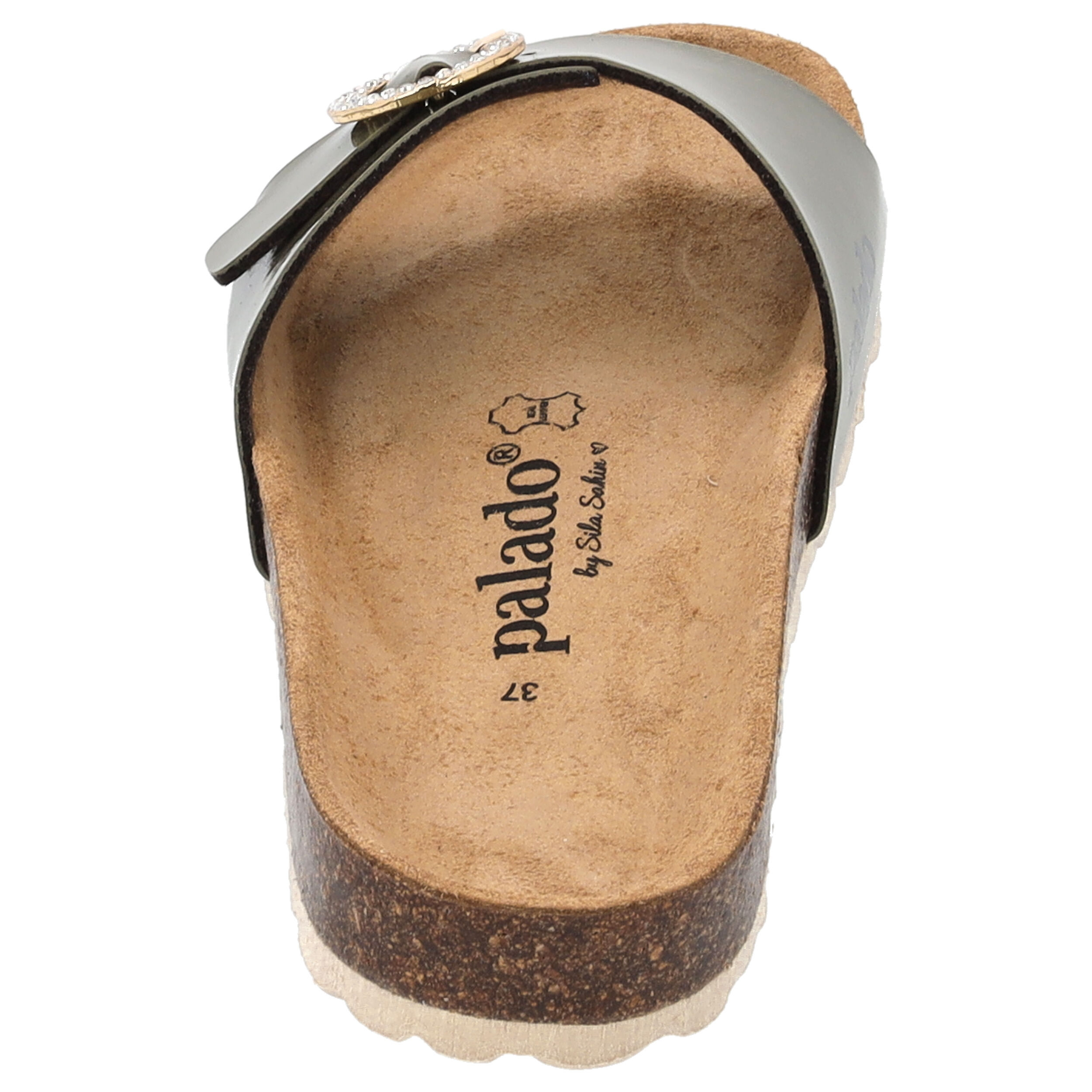 Palado Malta RD by Sila Sahin, Pantoletten, Damen, Khaki Lack