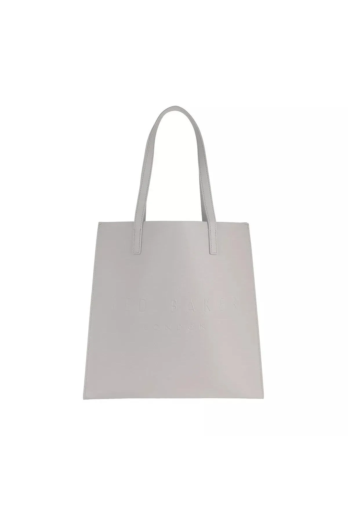 Ted Baker  Soocon Crosshatch Große Icon Tasche hellgrau