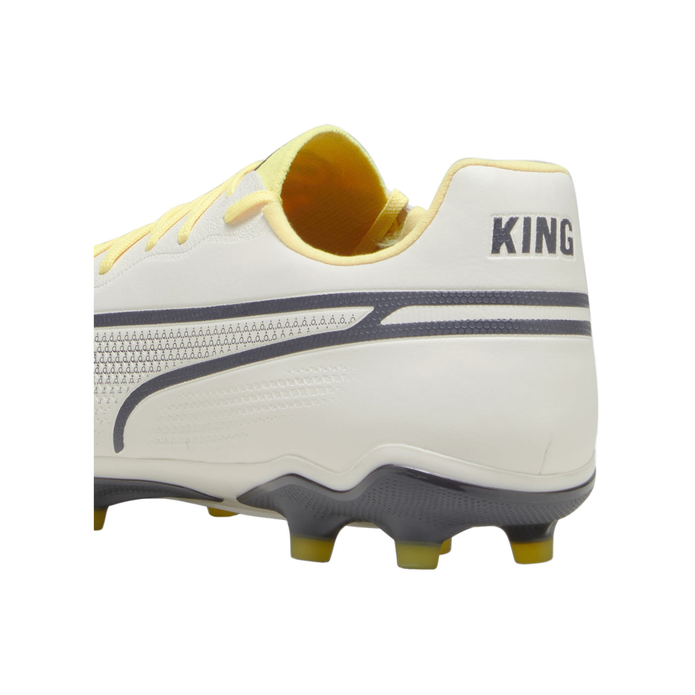 PUMA KING Pro FG/AG Weiss Grau Gelb F03