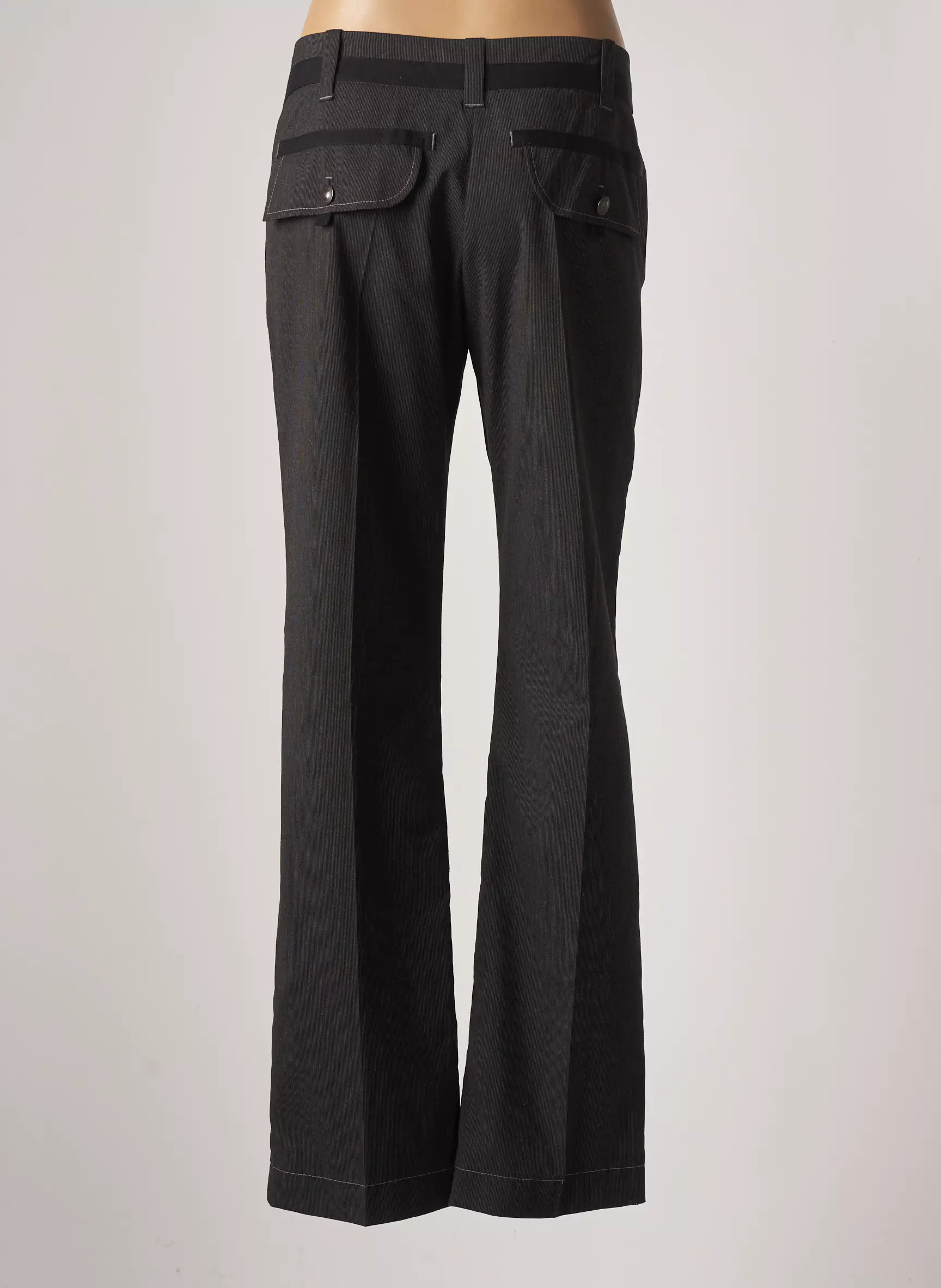 Garella Pantalons Droits Femme couleur noir