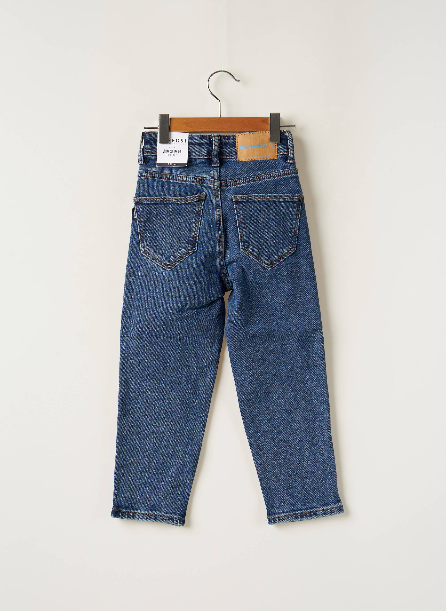 Tiffosi Jean Mom Fille couleur bleu