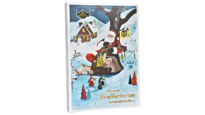 ORIGINAL CROTTENDORFER Räucherkerzenadventskalender