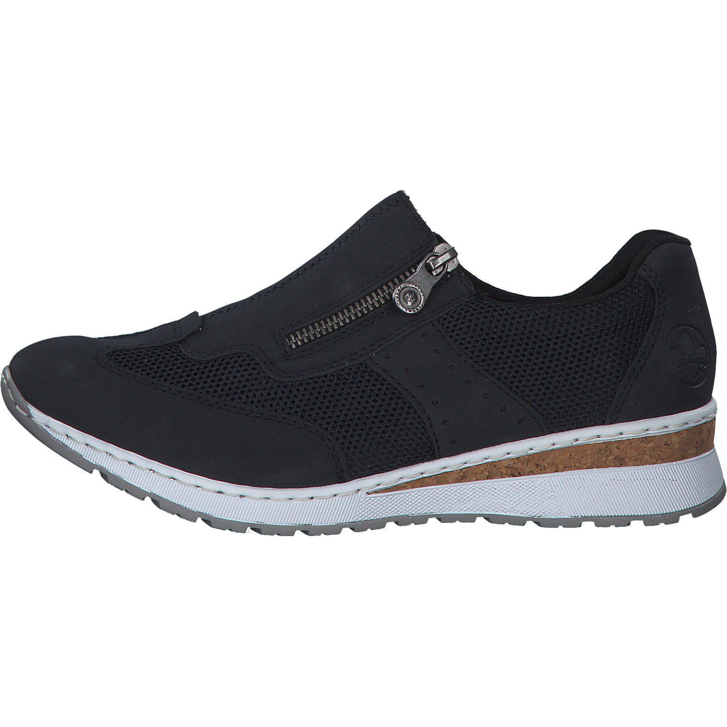 Rieker 54474, Slipper, Damen, pazifik/navy