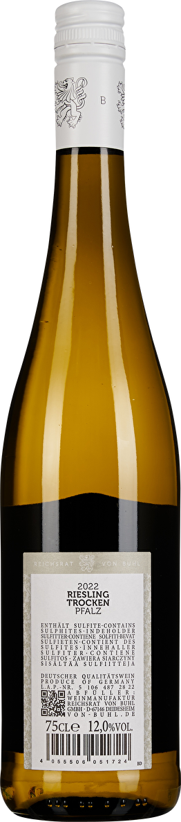 Reichsrat von Buhl Riesling Bone Dry 2022