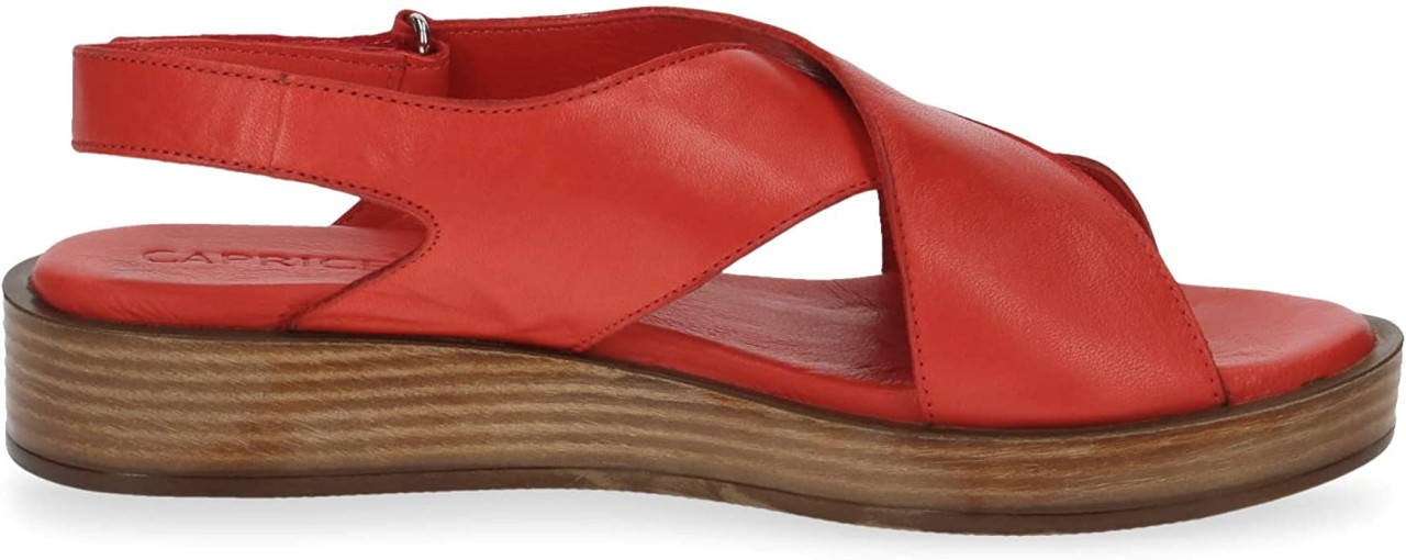 CAPRICE Klassische Sandalen rot