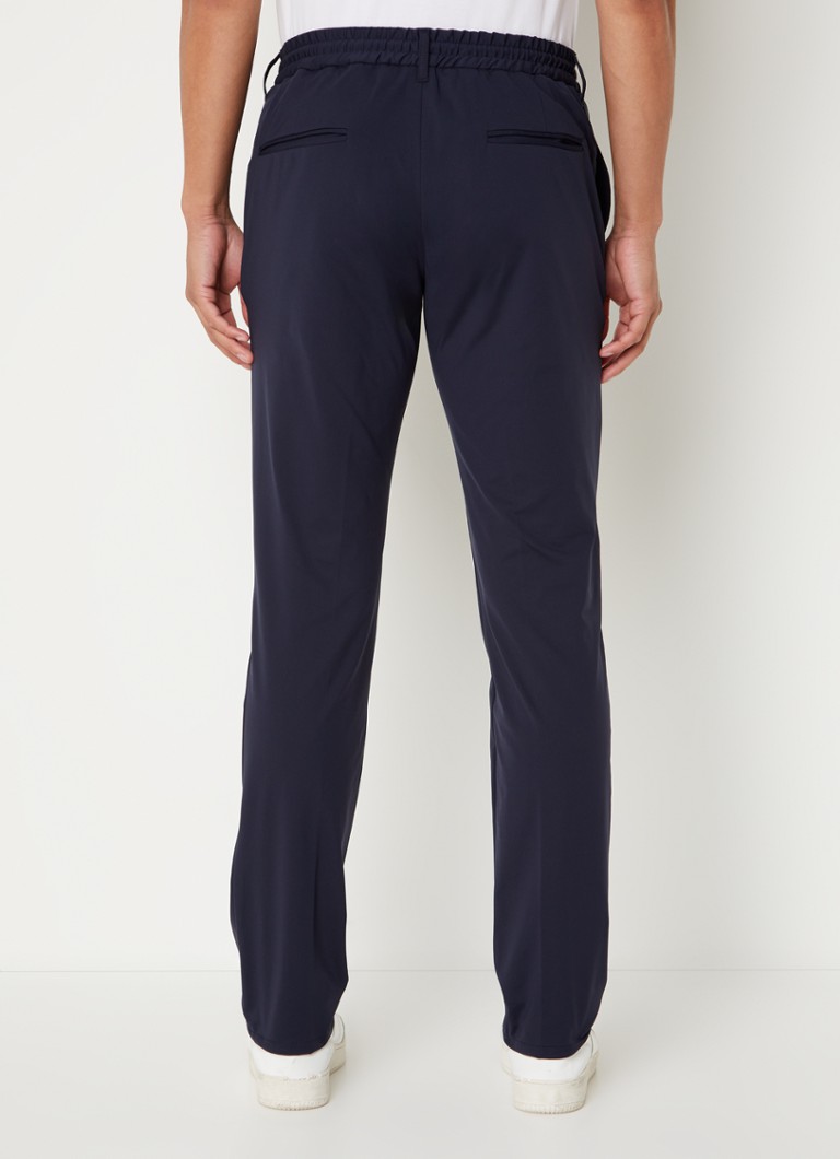 Boggi Milano Slim fit bikses ar aukliņu un elastīgu apdari