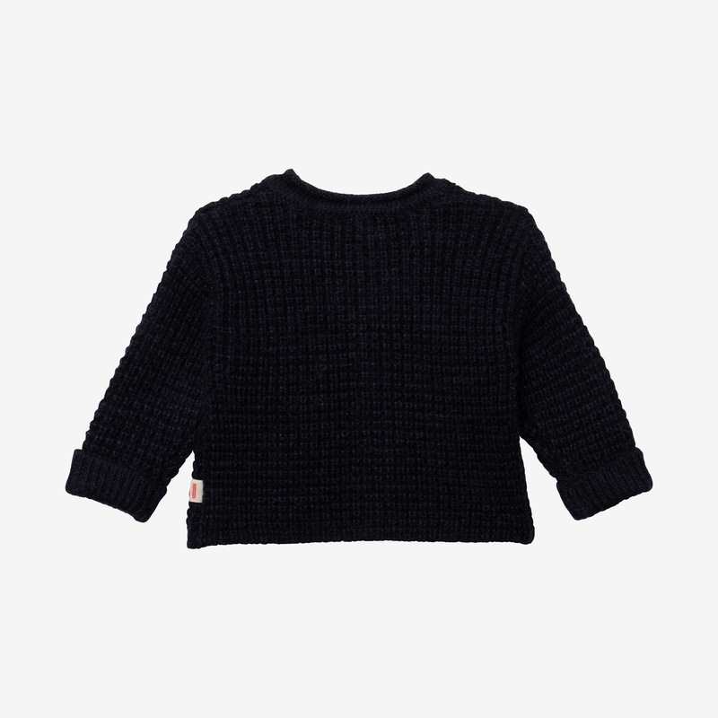 Cardigan bébé tricot marine bleu Catimini