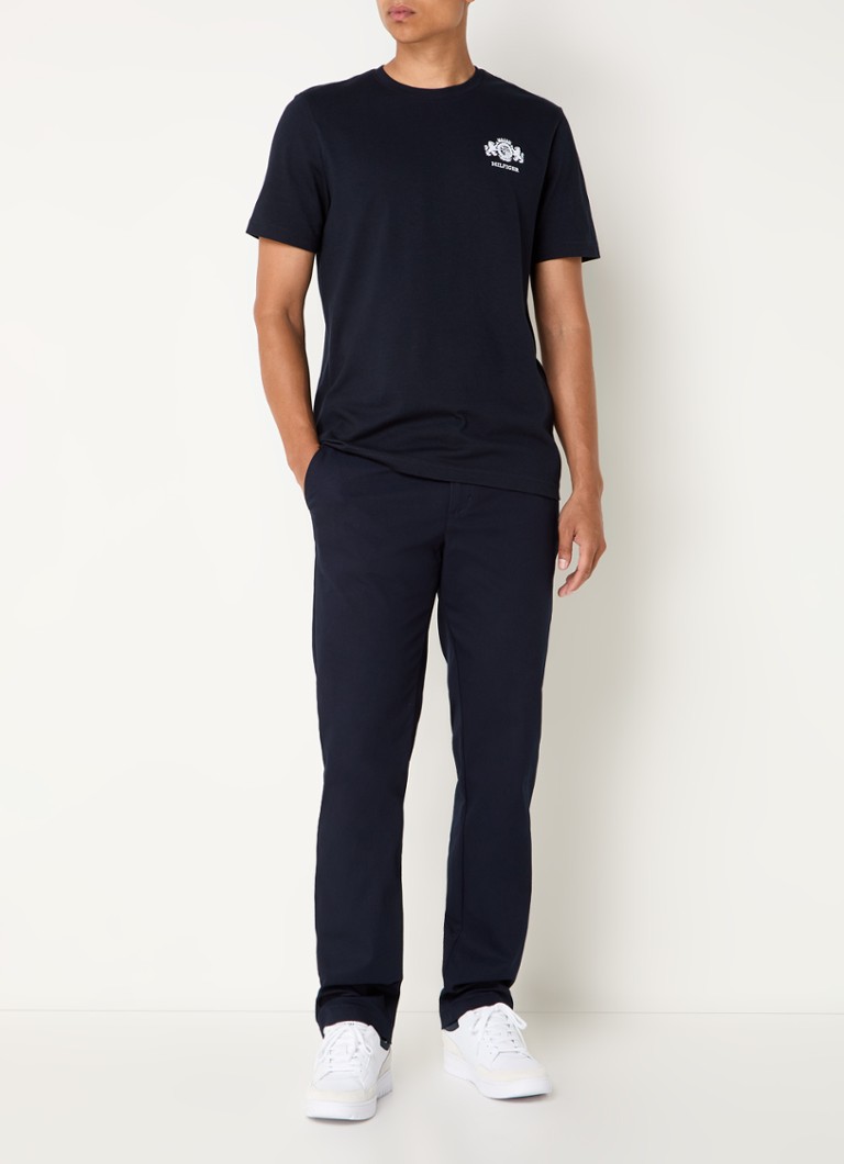 Tricou Tommy Hilfiger cu logo brodat