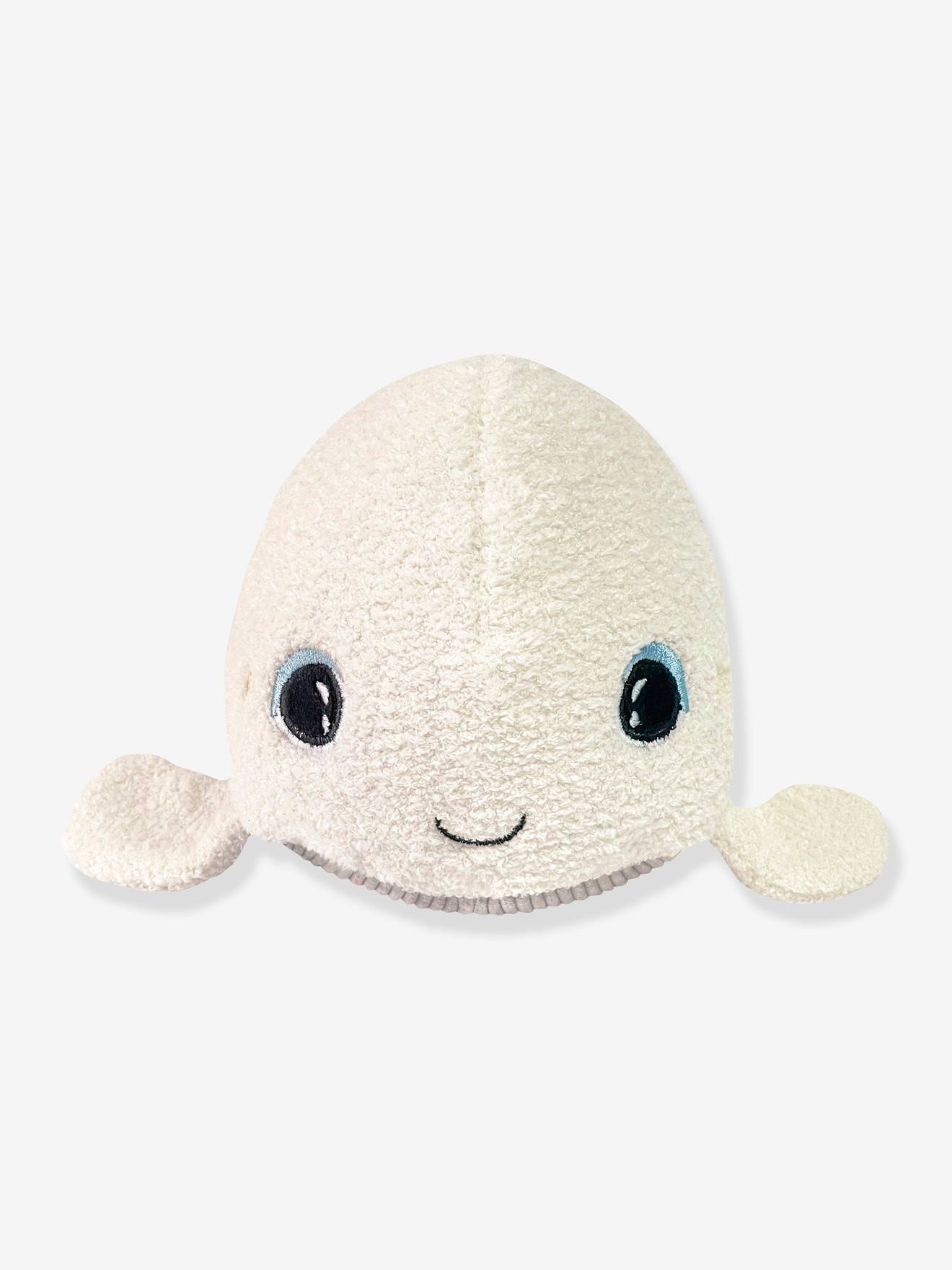 Peluche veilleuse & bruits blancs PABOBO Beluga blanc