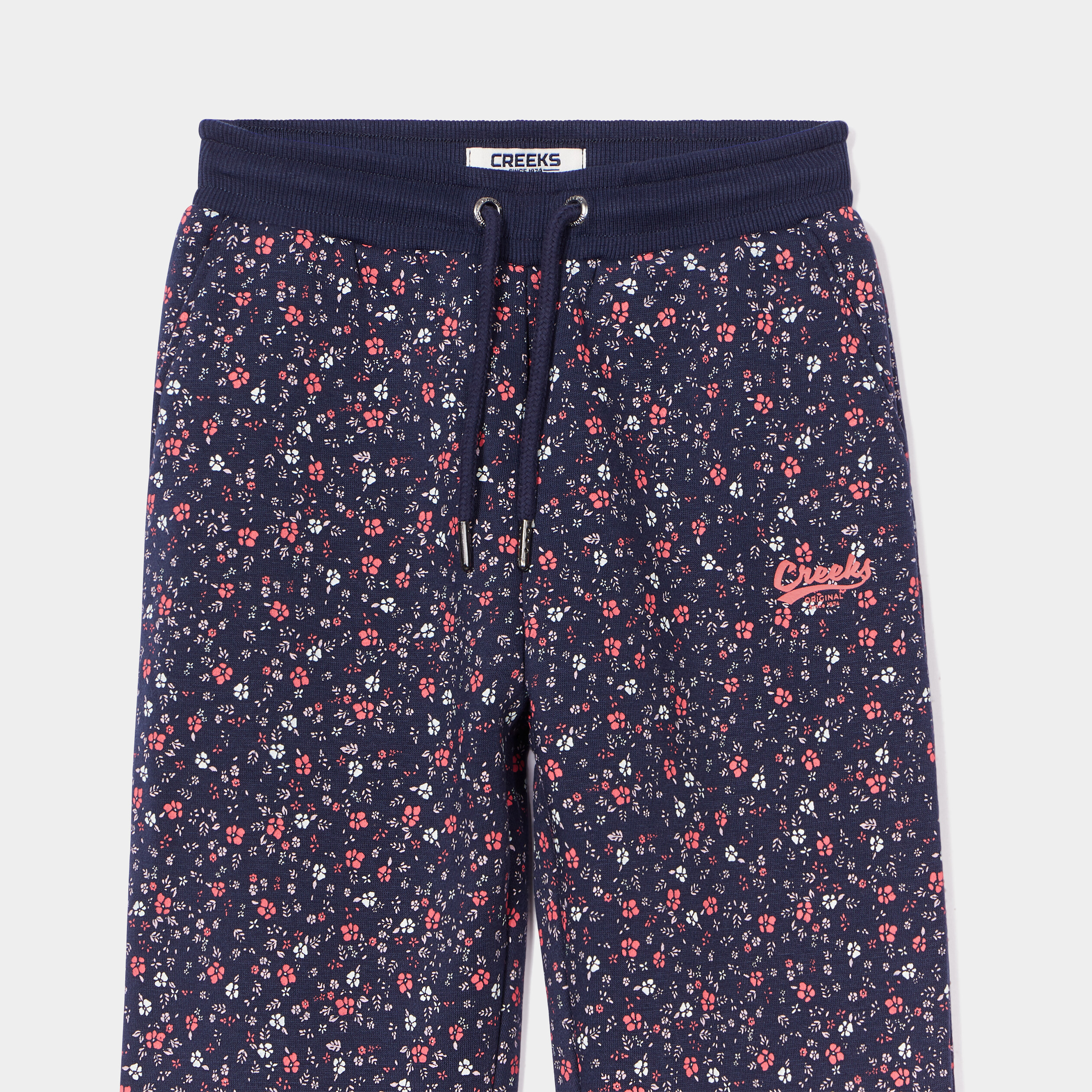 Pantalon de jogging Creeks bleu marine fille | La Halle