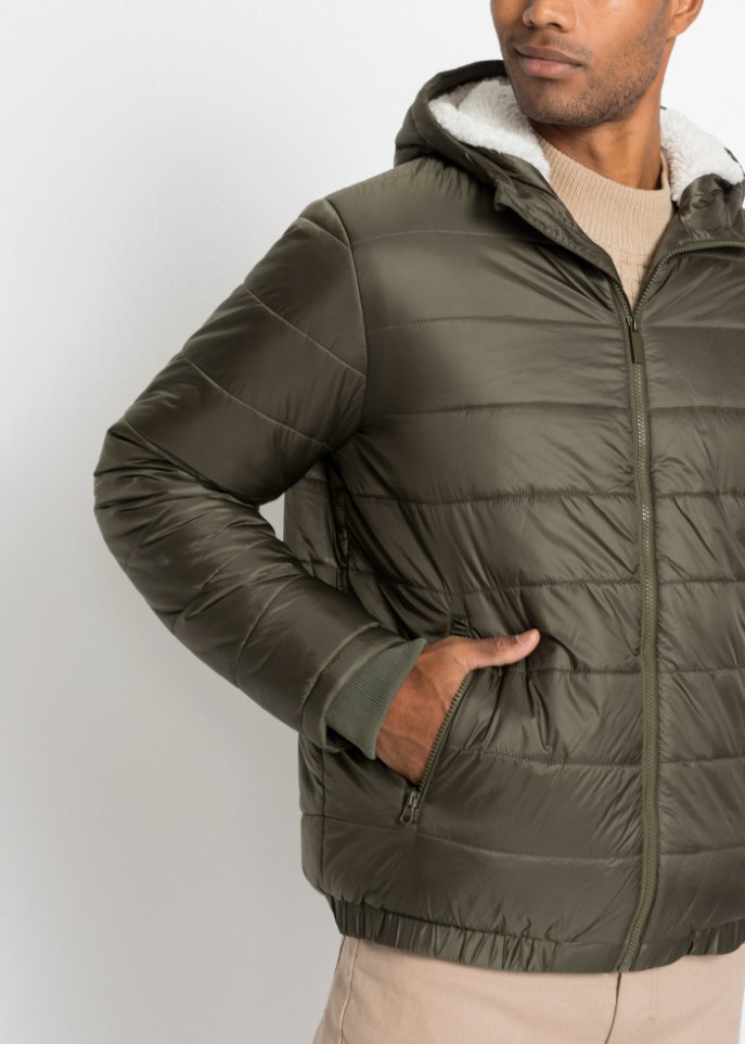 Winter-Steppjacke mit Komfortschnitt