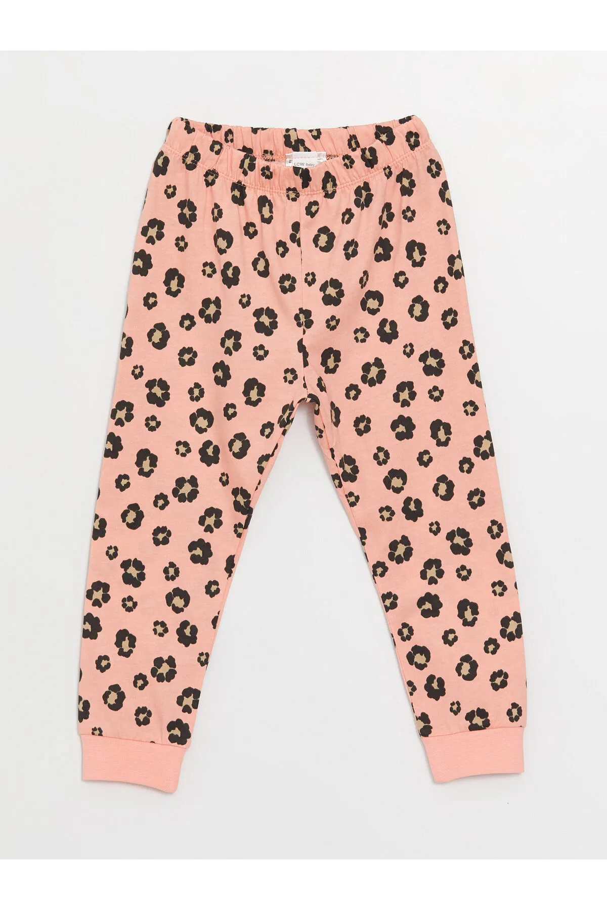 LC Waikiki  2-teiliges Pyjama-Set mit Rundhalsausschnitt und langen Ärmeln für Baby-Mädchen