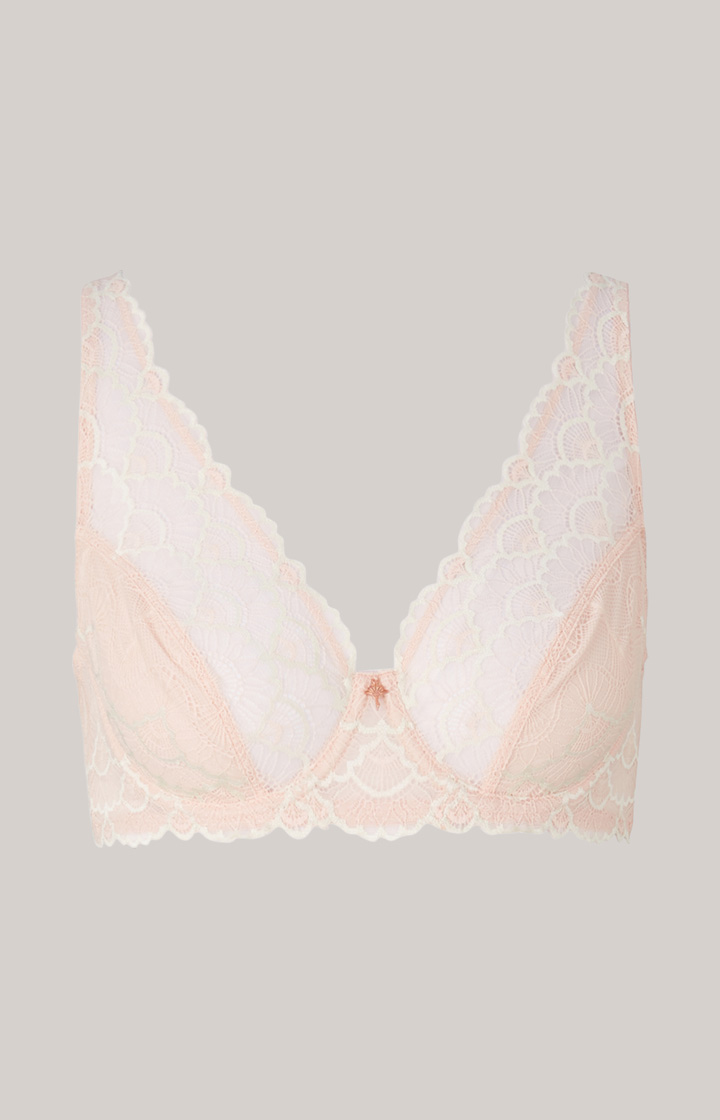 Spitzen-BH in Rosé/Ecru