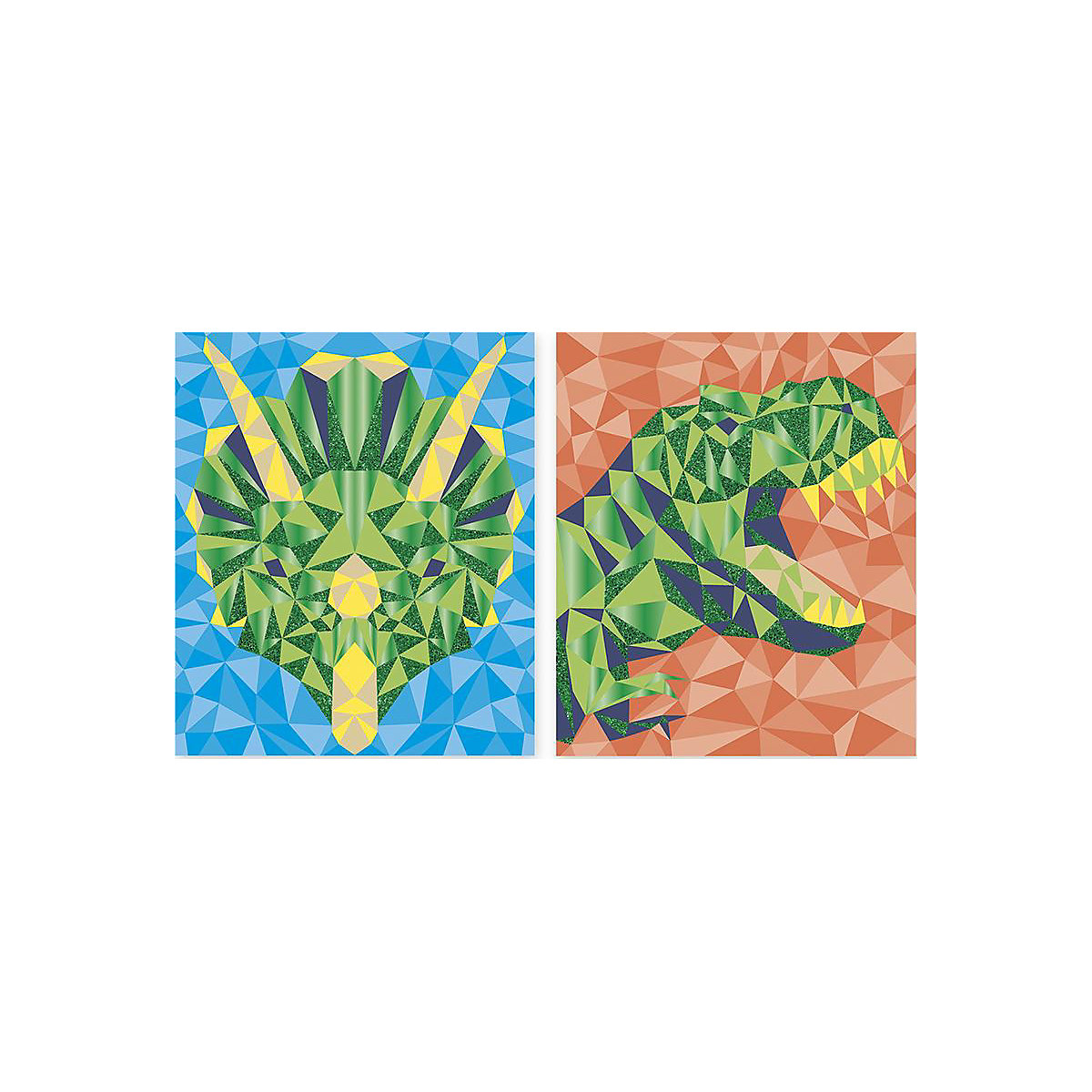 Schaumstoff-Mosaike Dinosaurier