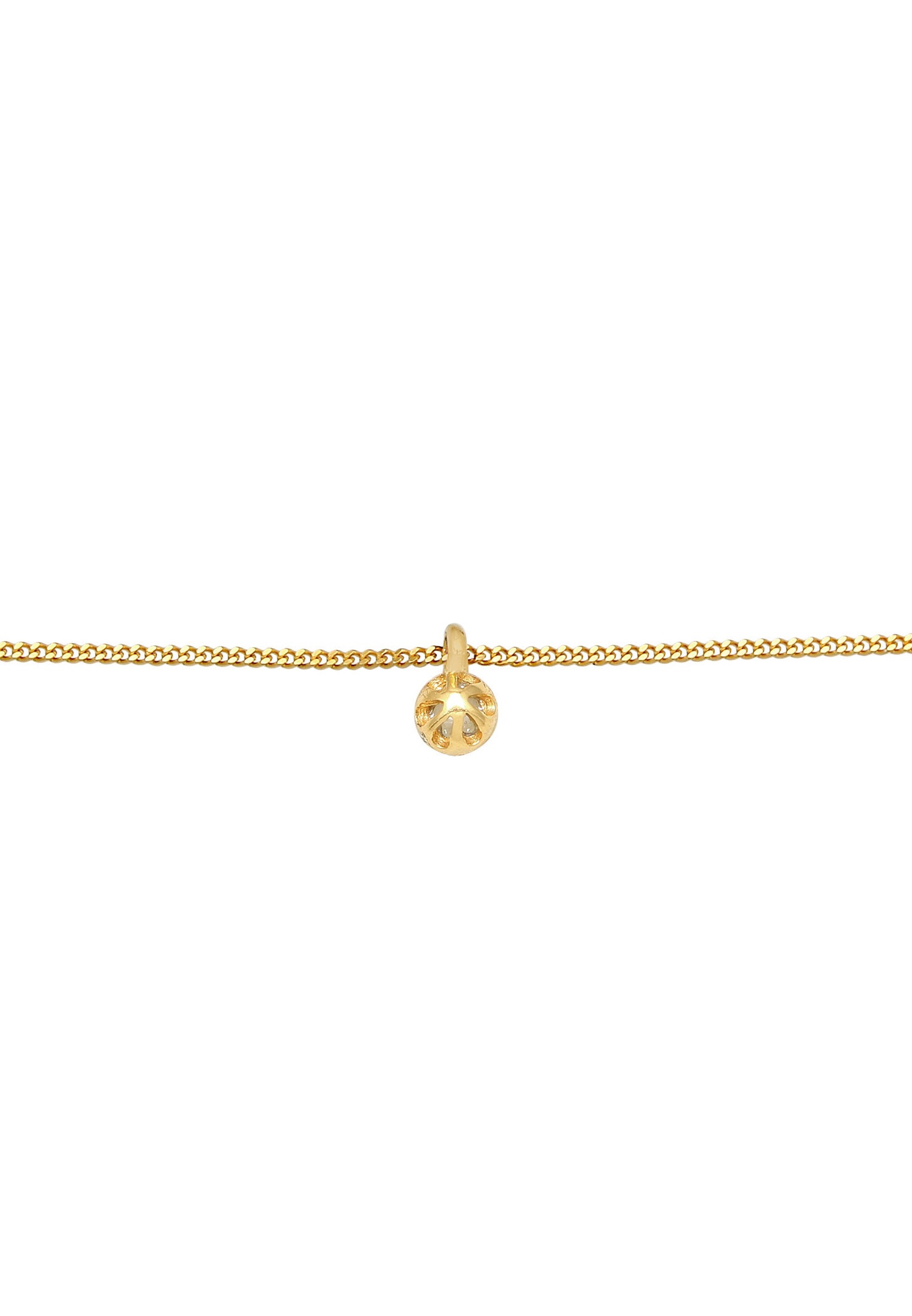 Wisiorek Elli Choker z kwarcu różowego Solitaire